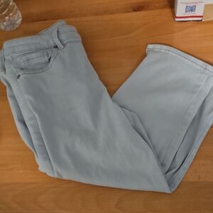 NYDJ Light Blue Wide Leg Jeans
